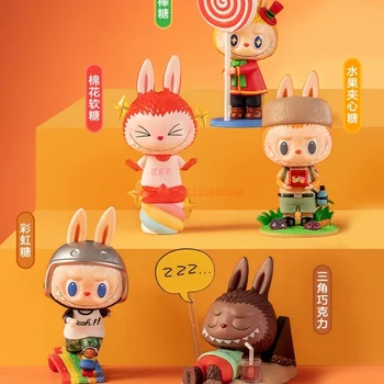 Kawaii Aklas Lauke Labubu Retro Saldumo Originalus Veiksmo Anime Duomenys Žaislai Paslaptis Modelis Vaikams, Vaikų Kalėdų Dovanos