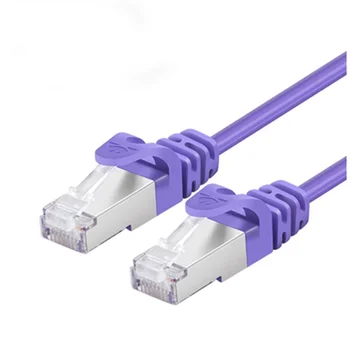 Kačių 7 7 Kategorija Gigabit Ethernet Kabelis, Kat 6 6 Kategorija Gigabit Didelės Spartos HomePure vario juosta apsaugotas tinklas, jumper