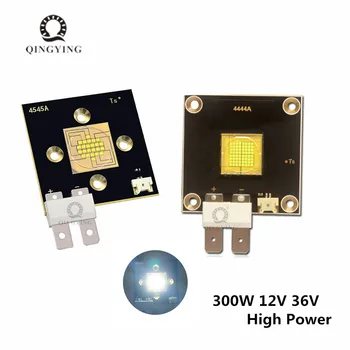 LED 300W 12V 36V Didelės Galios Scenos Šviesos Granulių Specialybės Šalta Balta Chip8000K, 