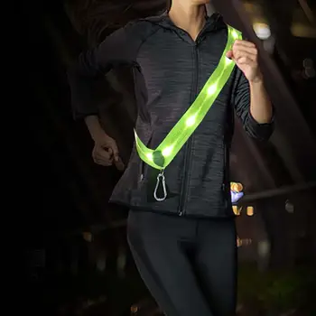 LED Naktinio Važiavimo Saugumo Pavarų Pėsčiomis Pavarų Saugumo Žiburiai Naktinis Pėsčiųjų Saugumo Dviračiais Veiklos Lauke, Naktį Veikia