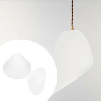 Lemputės Atspalvį Balto Plastiko Umbra Unikalia Pasagos Formos Skėčio Formos Pakeitimas Nustatyti Liustra Pakabukas Šviesos