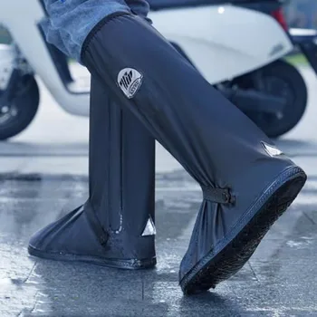 Lietaus batai vandeniui neleidžiančioms slysti batus aukšta vandens lauko lietaus daugiau lietaus ir sniego, atspari silikoninė guma batai reflectiv