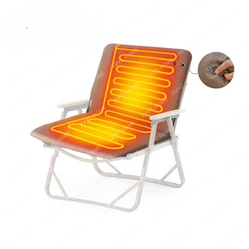 Lohascamping Kėdė Padengti Šildomos sėdynės pagalvėlės, 5CM storio Kempingas Šilta Kėdė Cusion Pagalvėlės Vieną Dvigubo Atsipalaidavimo Patogią Kėdę