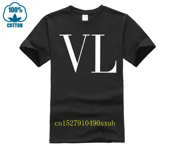 Mados VL TN Logo T Shirt Vasaros Spausdinti Black Marškinėliai Drabužių Populiarus Marškinėliai Medvilnės Tees