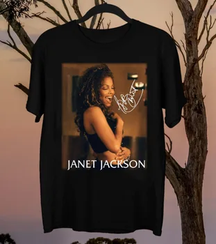 menas, Janet Jackson marškinėliai, fanų dovana, KARŠTO - naujųjų metų dovana, Medvilnės ilgomis rankovėmis