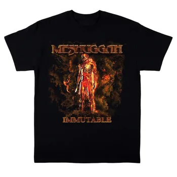 Meshuggah Nekintamas Marškinėliai trumpomis Rankovėmis Medvilnės juodaodžius Vyrus, Dydis S-5XL BE1568