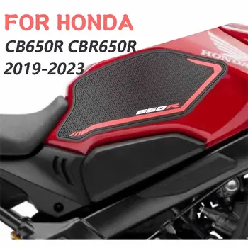 Motociklo degalų bako anti-slip, anti-scratch ir vandeniui kuro bako trinkelėmis lipdukas Honda CB650R CBR650R 2019-2023