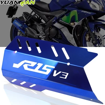 Motociklo Išmetamosios Shield Raštas Padengti Šilumos Apsaugos išmetamųjų Vamzdžių Avarijų apsaugos Yamaha YZF R15 V3 2017-2020 MT-15