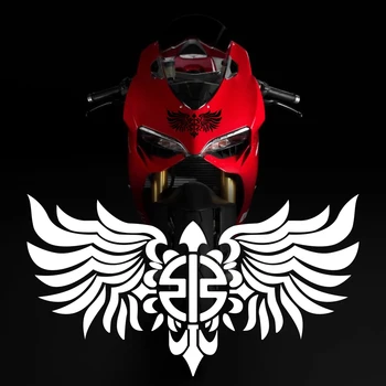 Motociklo Logotipas Sparnus Atspindintis Lipdukas priekinio Stiklo, Head Kūno Šalmas Lipdukai Kawasaki H2 NINJA H2R ZX-10R ZXR750 Z250 Z300