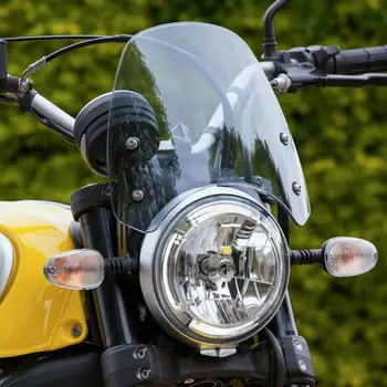 Motociklo Priekinio stiklo Pratęsimo Spoileris Oro Deflektorius, skirtas SCRAMBLER