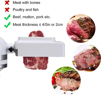Mėsos Tenderizer Visiems KitchenAid ir Cuisinart Namų Stendas Maišytuvai - Maišytuvai Accesssories Areštas su Nerūdijančio Plieno