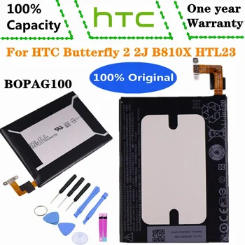 Naujas 2700mAh B0PAG100 BOPAG100 Originalios Baterijos HTC Butterfly 2 2J B810X HTL23 35H00223-00M Mobiliojo Telefono Baterijas Bateria