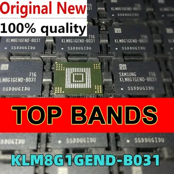 NAUJAS (5-10piece) 100% KLM8G1GEND-B031 8G EMMSP BGA KLM8G1GEND B031 Chipset IC Chipset Originalas