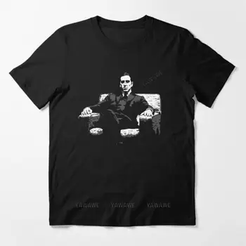 Naujas medvilnės brand t-shirt black unisex marškinėliai, Michael Corleone Esminius Marškinėliai vyrams spausdinti marškinėlius paauglys atsitiktinis tees viršų
