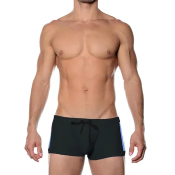 Nemokamas pristatymas vyrų kelnaites seksualus mados maudymosi glaudės beach spa anti-varžymasis maudymosi kostiumėlį