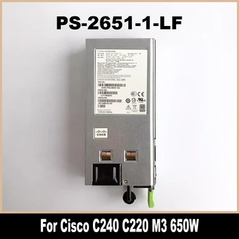 Originalūs PS-2651-1-LF For Cisco C240 C220 M3 650W Serverio Maitinimo UCSC-PSU-650W V02
