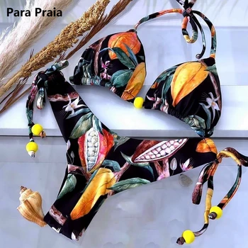Para Praia Micro Mini Bikini Maudymosi Kostiumėlį 2023 Vasaros Apynasrio Maudymosi Kostiumą, Brazilijos Maudymosi Kostiumėliai, Thong Bikini Komplektas Push Up Biquini