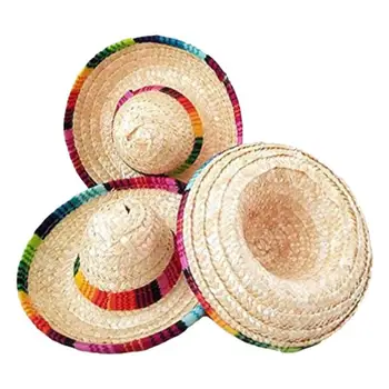 PC Crazy Nights Mini Skrybėlės Mexican Hat Darbalaukio Šalies Prekių Karnavalas Gimtadienio Dekoracijas De Šalis Skrybėlę