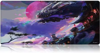 Pelės Mygtukai Didelis Anime Kilimėlis 35.4x15.7 colių Pratęstas Didelis Pelės Kilimėlis Geriausi Darbalaukio Kompanionas