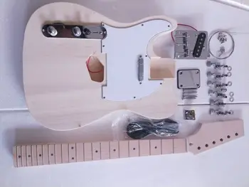 Projekto unfinish elektrinės gitaros rinkinys kairės pusės