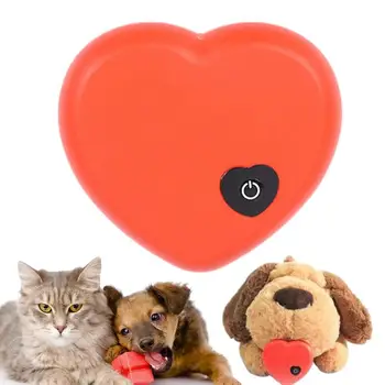 Raminantis Šunelis Širdies Naminių Gyvūnų Žaislai Mažylis Elgesio Mokymui Širdies Žaislas Protingi Šunys, Katės, Atskyrimo Nerimo Žaislas