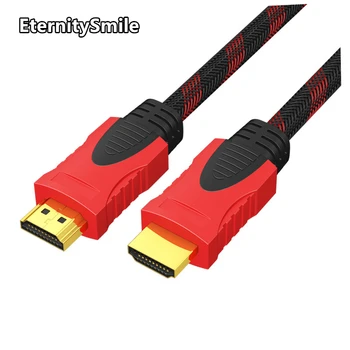 Raudona ir Juoda, Tinklo, HDMI Kabelis, Versija 1.4 Auksu Set-top Box, Kompiuterio Monitoriaus, TV Laidas HDMI HD Laidas