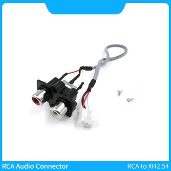 RCA Audio Jungtis, 2 RCA XH2.54mm Signalo Kabelį 30cm Pratęsimo Garso Linija