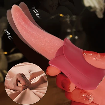 Realus Lyžis Kalba Rose Vibratoriai Moterims, 10 Greičio Speneliai Sekso Žaislai Suaugusių Moterų Porų Klitorio Stimuliacija