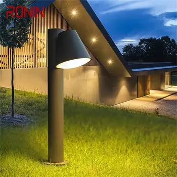 RONIN Šiaurės šalių Šiuolaikinės Lauko Vejos Lempos Šviesos diodų (LED) Vandeniui Home Villa Kelias Sodas