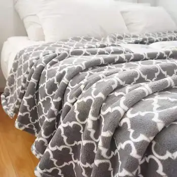 Rudenį ir žiemą spalvingų didelės antklodė žiemos antklodė du kartus padengti antklodė išorinis dvipusis aksomo storio antklodė sofa