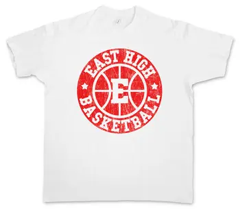 Rytų High Krepšinio II Marškinėliai Komanda Mokyklos Logotipas, Ženklas, Simbolis Muzikos