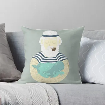 Saugokime Jūrų Mesti Pagalvę Pagalvėlė Padengti Poliesterio mesti pagalvės atveju ant sofos namuose kambarį automobilio sėdynės dekoro 45x45cm