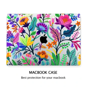skirta MacBook Air 13 Inch Atveju M1 A2337 A2179 A1932 Plastiko kietas lukštas, Atveju, MacBook Air M2 13.6 A2681 A1466 A1369 Gėlių Dangtis
