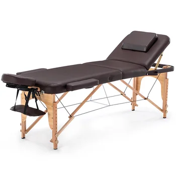 Sulankstomas masažo stalas, masažas, nešiojamų namų vertus adata, moxibustion, fizioterapija, grožio tatuiruotės