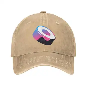 SushiSwap Aukščiausios Kokybės Logotipas Džinsinio audinio dangtelis Beisbolo kepurė Megzta kepurė