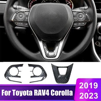 Toyota RAV4 Corolla 2019 2020 2021 2022 2023 RAV 4 XA50 Corolla E210 Hibridinių Automobilių Vairas Mygtuką Padengti Apdaila Priedai