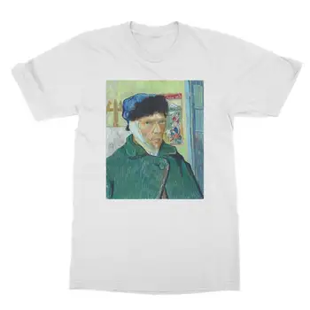 Van Gogho Portretas Klasikiniai Unisex marškinėliai Garsaus Menininko