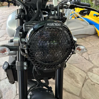 XSR 900 Yamaha XSR 900 2016-2022 2020 m. 2021 m. 2018 m. 2019 m. Motociklo priekinis žibintas Gaubtas priekinis žibintas Guard priekinis žibintas Grotelių Raštas