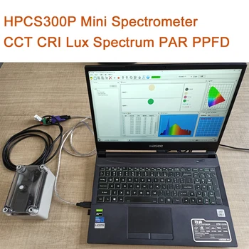 PAR Spektrofotometru HPCS300P Mini PPFD Šviesos Matuoklis