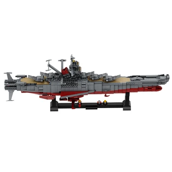 SS Space Battleship Yamato Building Block Modelis Kariuomenės Karo Ginklų Kūrimo Bloką Nustatyti Žaislų Kolekcija Dovana Vaikams, Žaislai