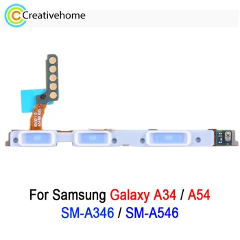 Originalus Galios ir Tūrio Mygtuką Flex Kabelis Samsung Galaxy A34 SM-A346 / A54 SM-A546